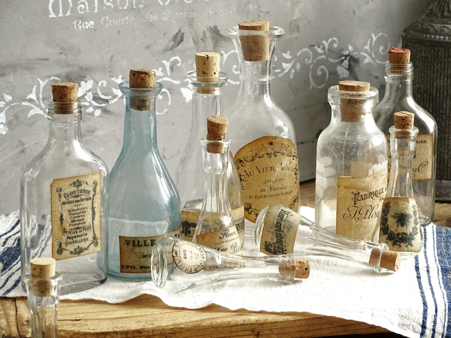 Vintage glassware