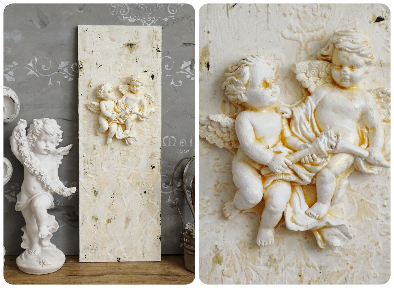 French decor wall panels