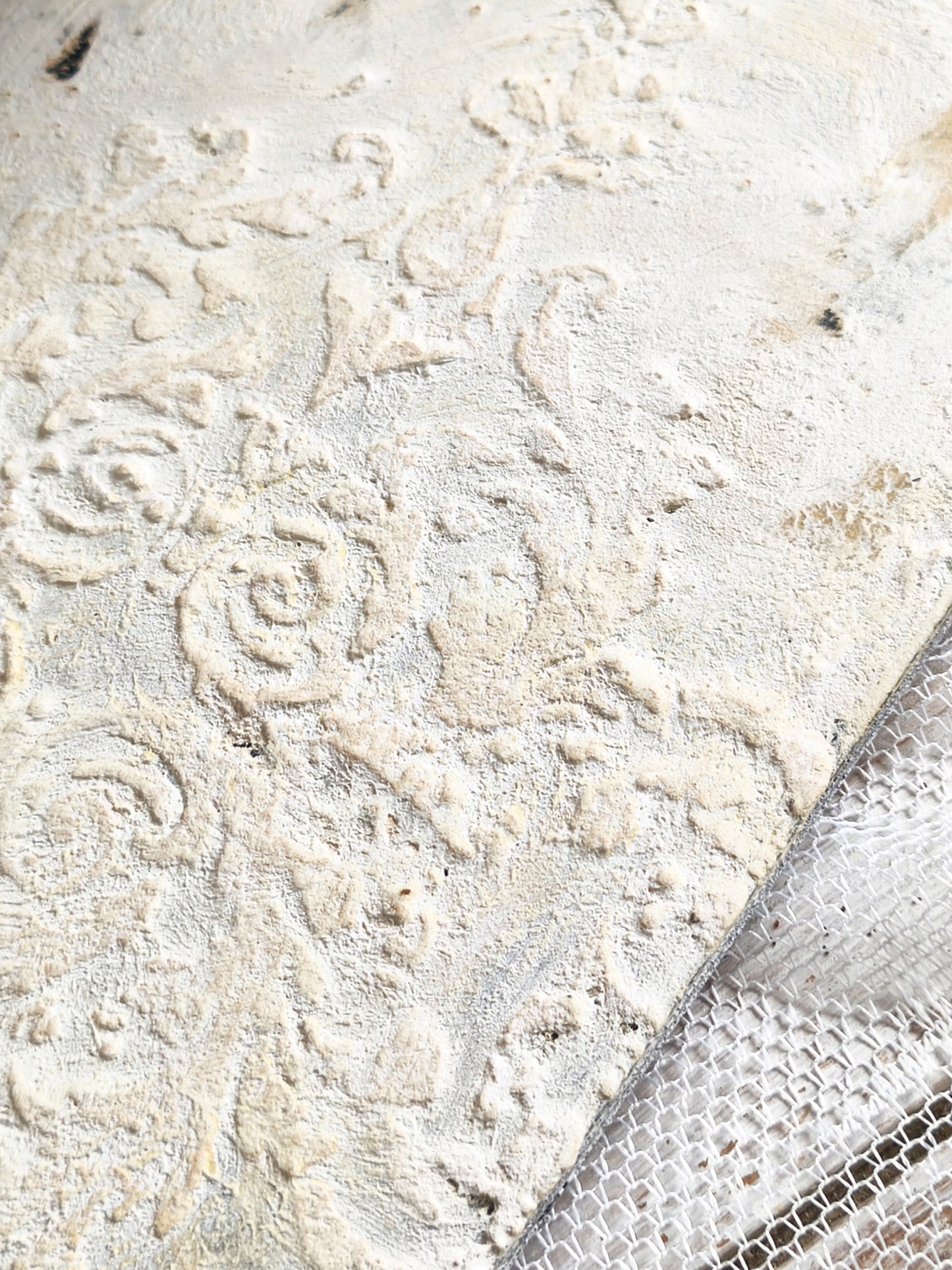 Textured Wall Plaque Antique Style