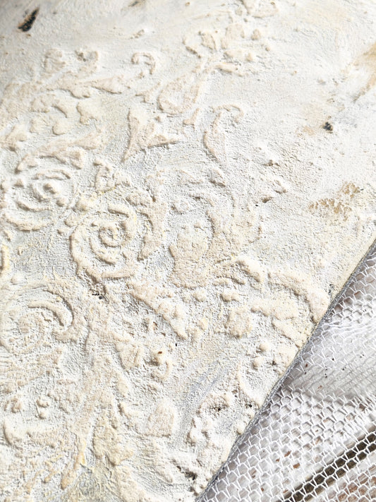 Textured Wall Plaque Antique Style