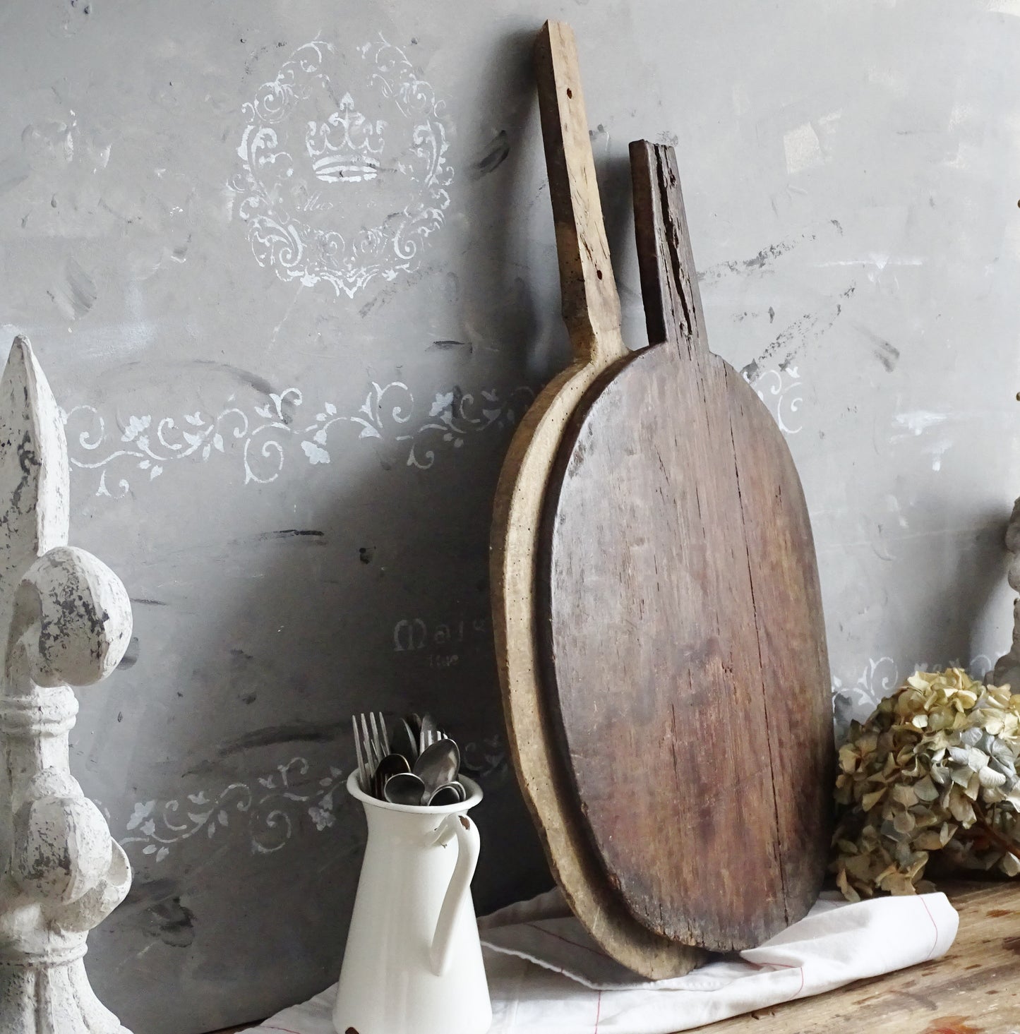 Antique Chacuterie Board, Cutting Board, Farmhouse Kitchen Decor