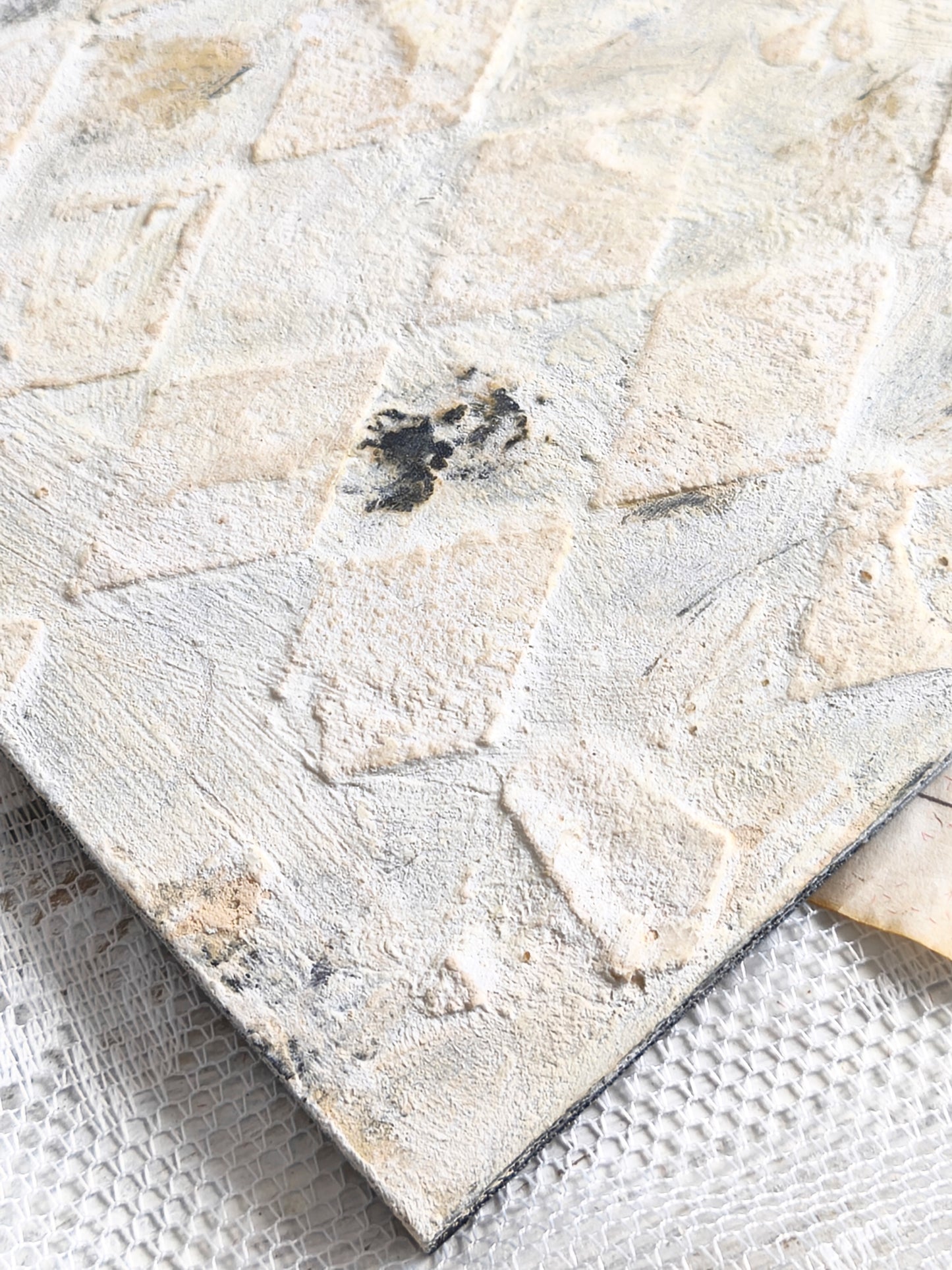 Textured Wall Plaque Antique Style