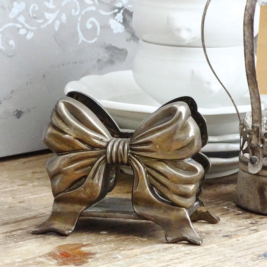 Godinger Silver Plated Bow Napkin Holder
