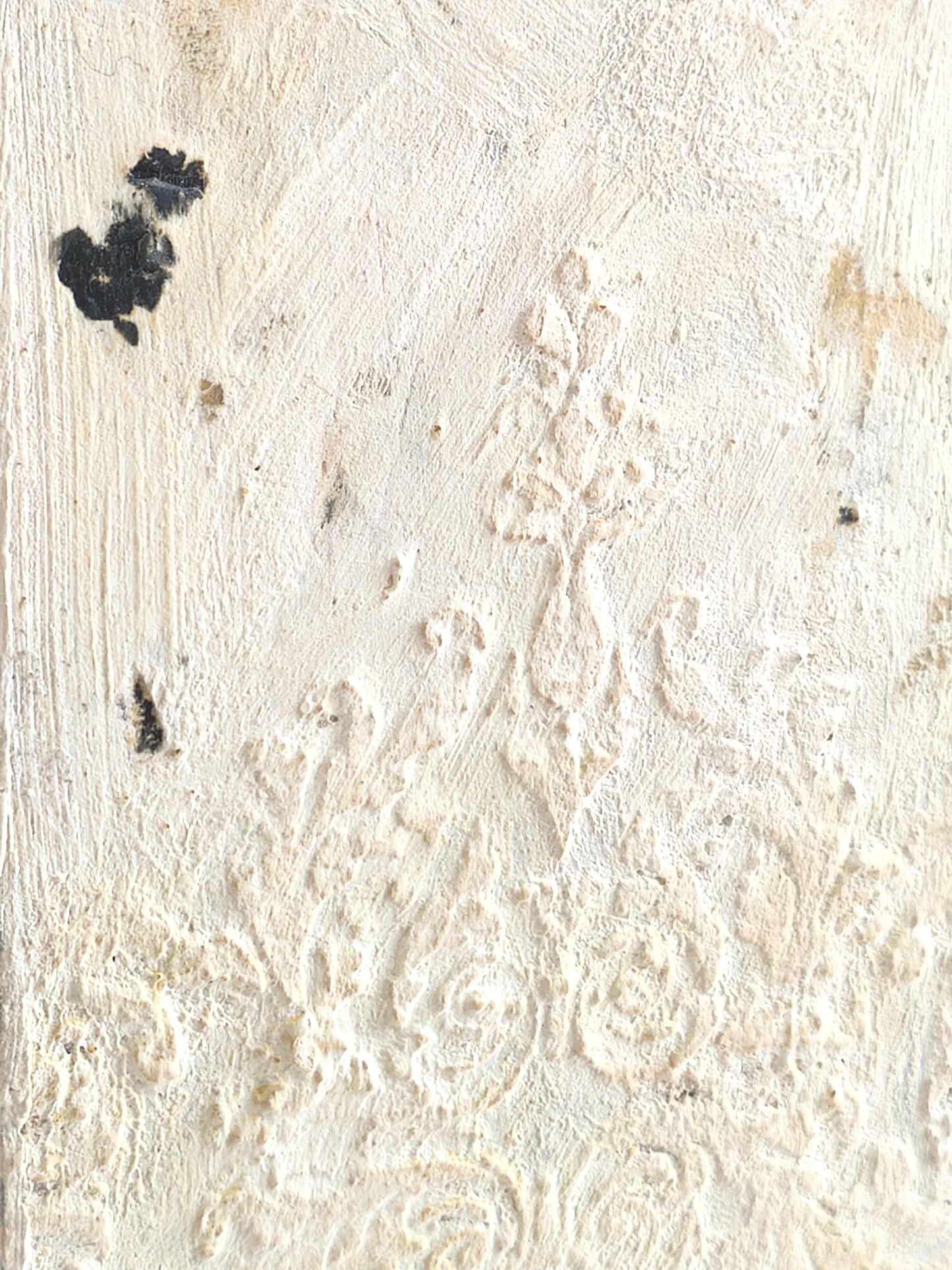 Textured Wall Plaque Antique Style