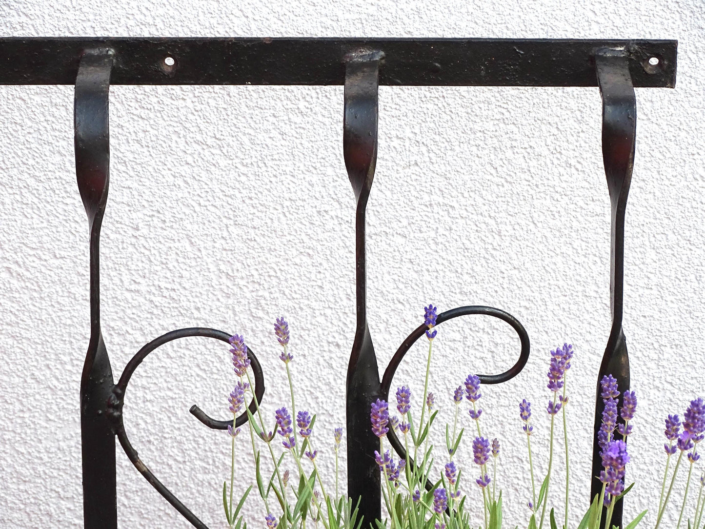 Wrought Iron Window Grille: Brocante Garden Decor, Architectural Salvage