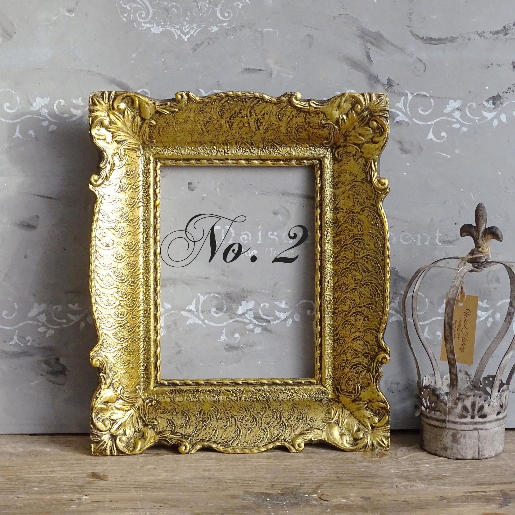 Large Ornate Gilt Wood Picture Frame: Hollywood Regency Wall Deco, Oval or Rectangle Gold Frame